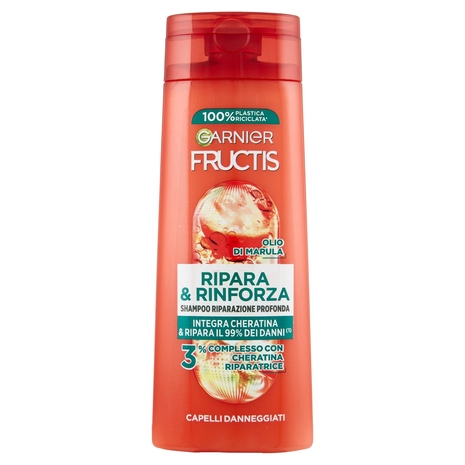 Garnier Fructis Shampoo Ripara&Rinforza per capelli danneggiati 250 ml